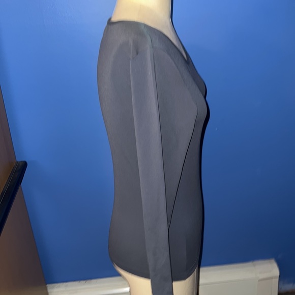 Ballinger Gold Slate Blue/Gray No Size Tag 18” Pit to Pit - Picture 2 of 5